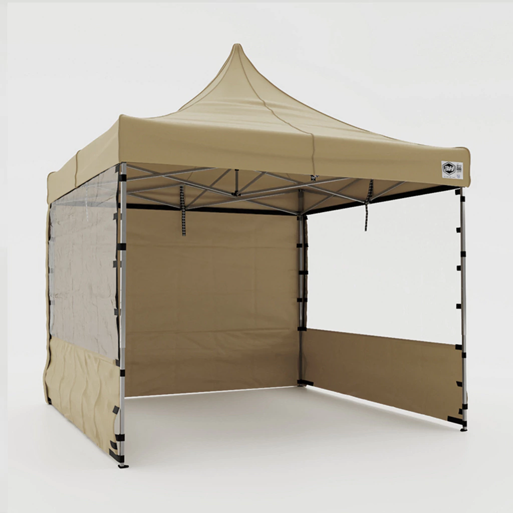 3H carpa 3,00 x 3,00 m. Estructura Aluminio, Techo y 3 Paredes