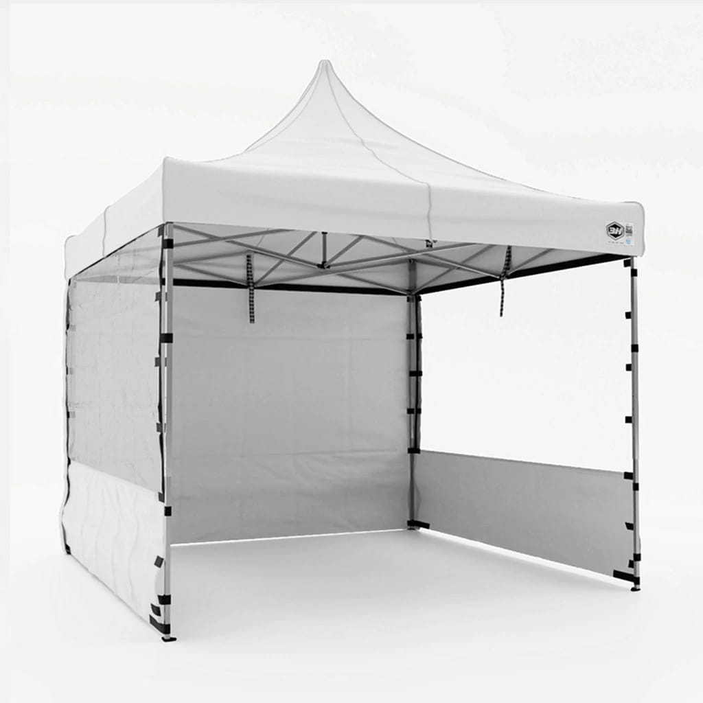 3H carpa 3,00 x 3,00 m. Estructura Aluminio, Techo y 3 Paredes